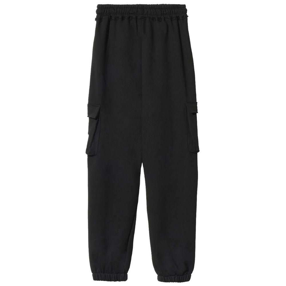 Comme Des Fuckdown Black Cotton Jeans &amp; Pant