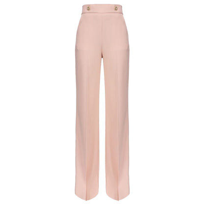 PINKO Pink Polyester Jeans &amp; Pant