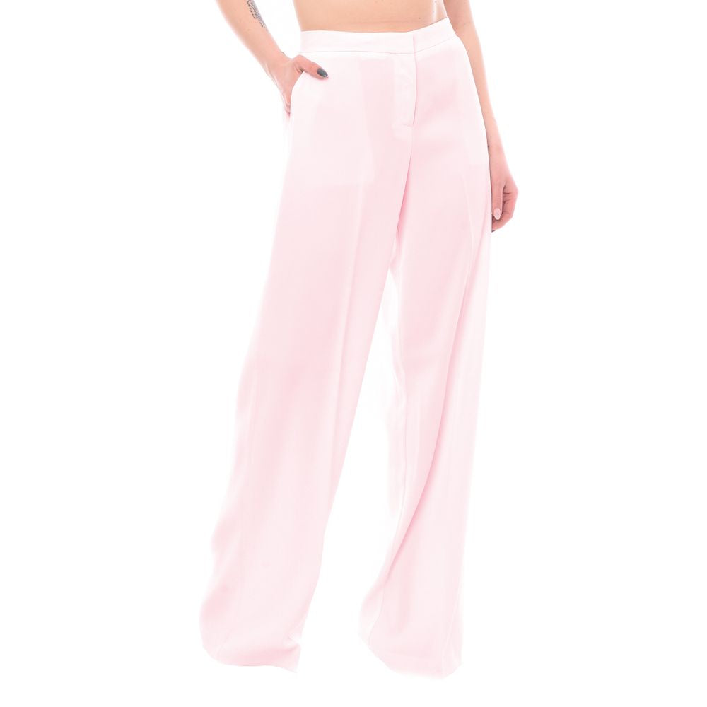 PINKO Pink Polyester Jeans &amp; Pant