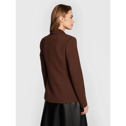 PINKO Brown Viscose Suits &amp; Blazer