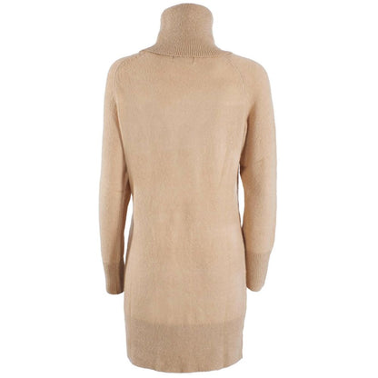 Yes Zee Beige Viscose Dress