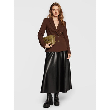 PINKO Brown Viscose Suits &amp; Blazer