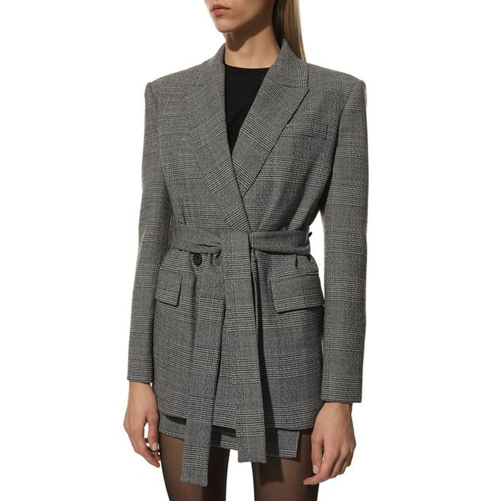 PINKO Black Wool Suits &amp; Blazer