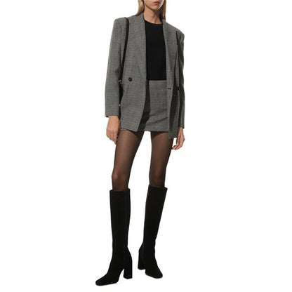 PINKO Black Wool Suits &amp; Blazer