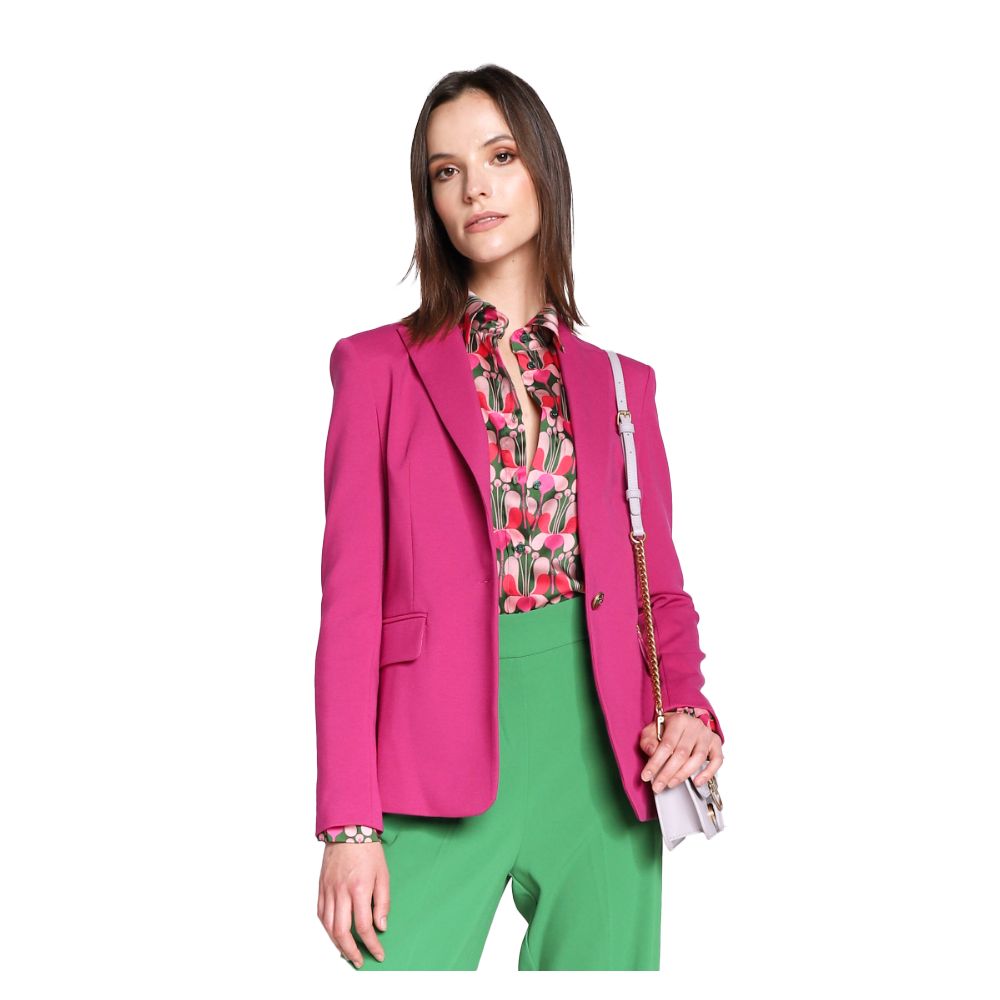 PINKO Fuchsia Viscose Suits &amp; Blazer