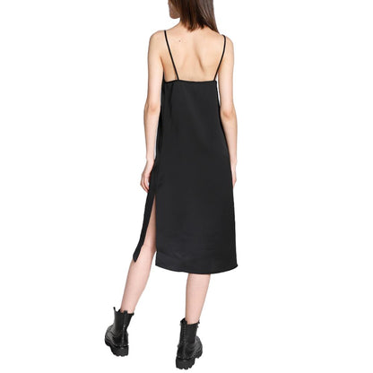 PINKO Black Polyester Dress