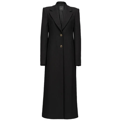 PINKO Black Wool Jackets &amp; Coat