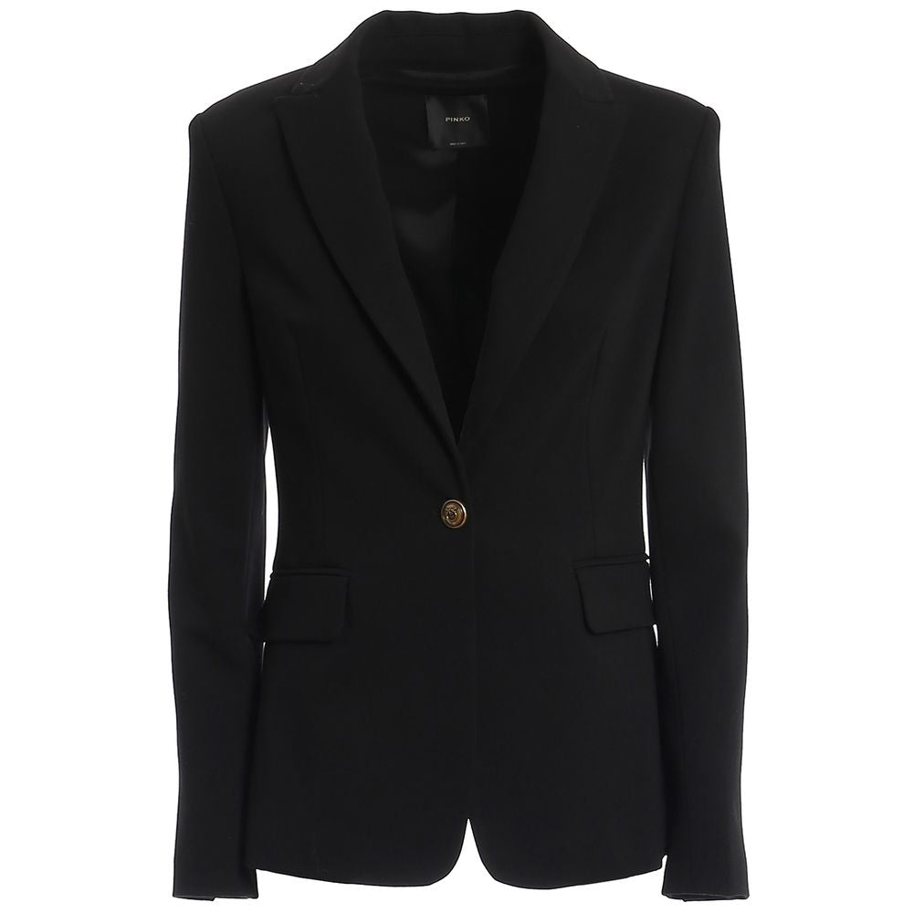 PINKO Black Viscose Suits &amp; Blazer