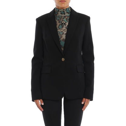 PINKO Black Viscose Suits &amp; Blazer