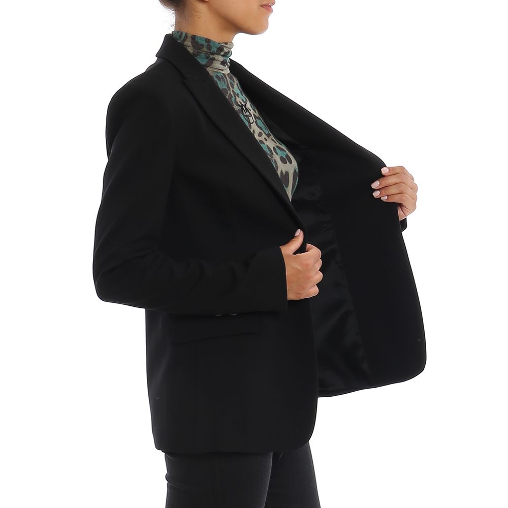 PINKO Black Viscose Suits &amp; Blazer