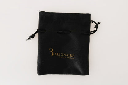 Billionaire Italian Couture Exquisite Black Leather Men&