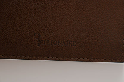 Billionaire Italian Couture Elegant Leather Men&