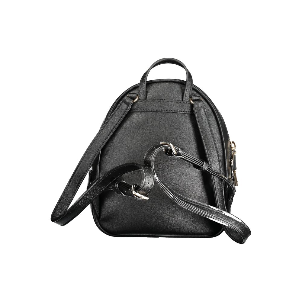 Guess Jeans Black Polyethylene Backpack