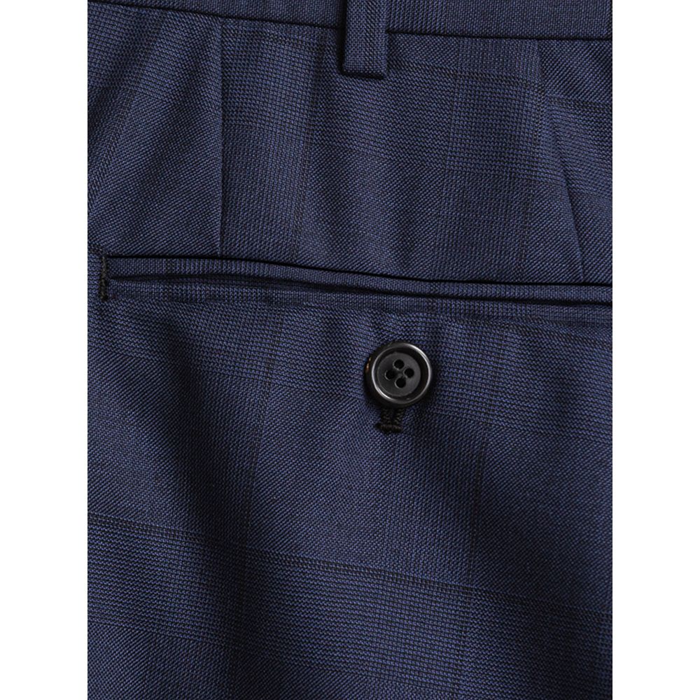 Brioni Blue Cotton Jeans &amp; Pant