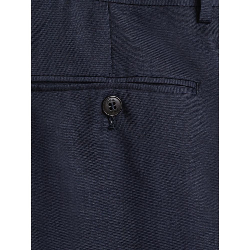 Brioni Blue Wool Jeans &amp; Pant