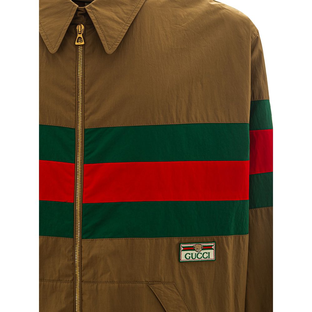 Gucci Brown Cotton Jacket