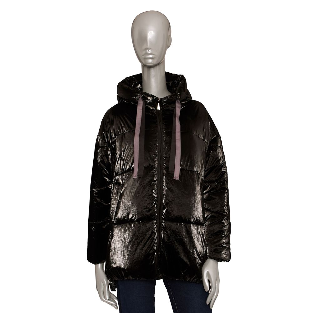 Baldinini Trend &quot;Black Polyester Women Jacket&quot;