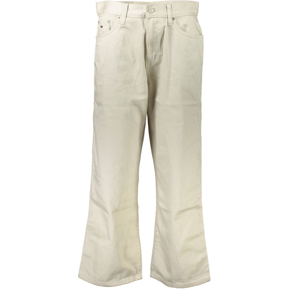 Tommy Hilfiger Beige Cotton Jeans &amp; Pant