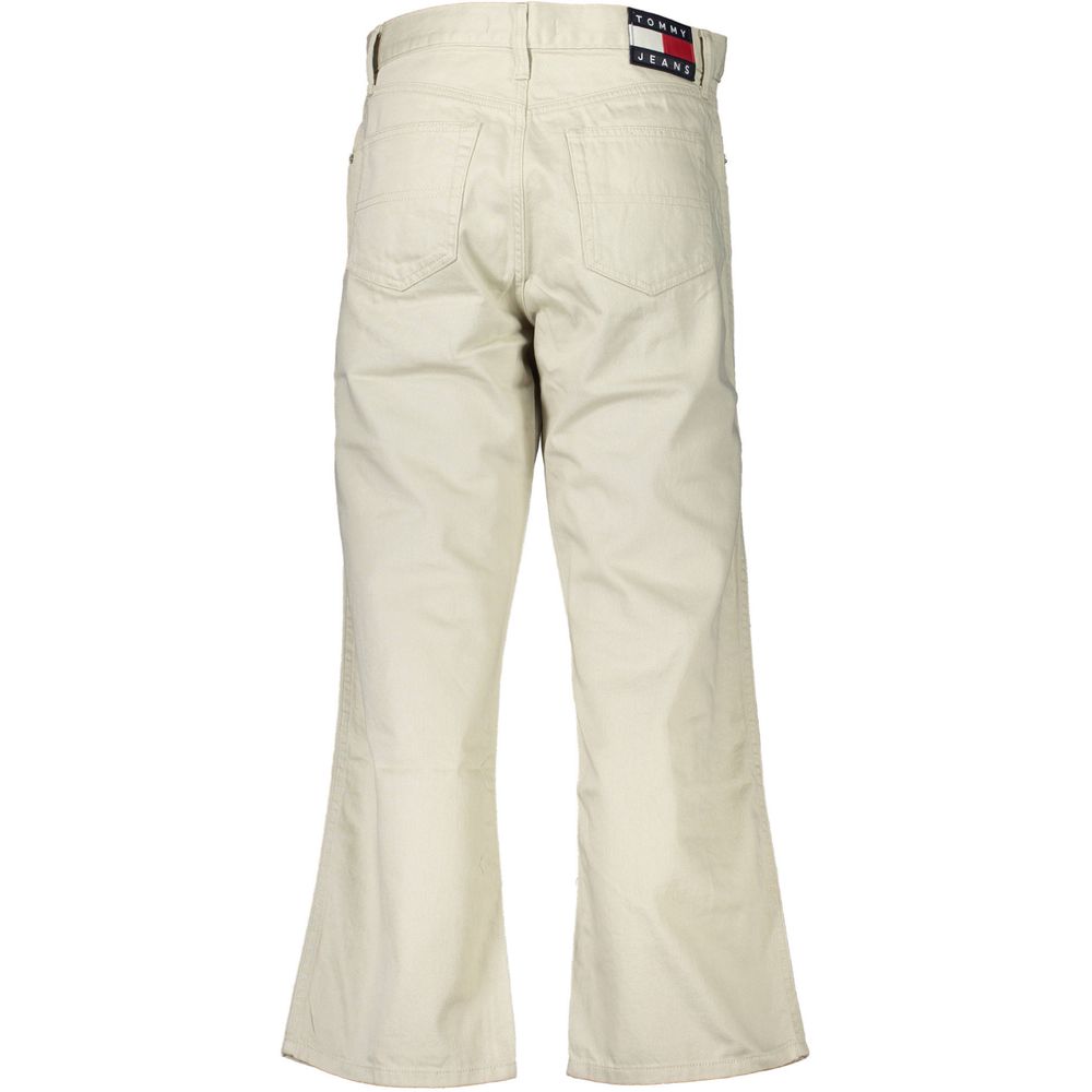 Tommy Hilfiger Beige Cotton Jeans &amp; Pant