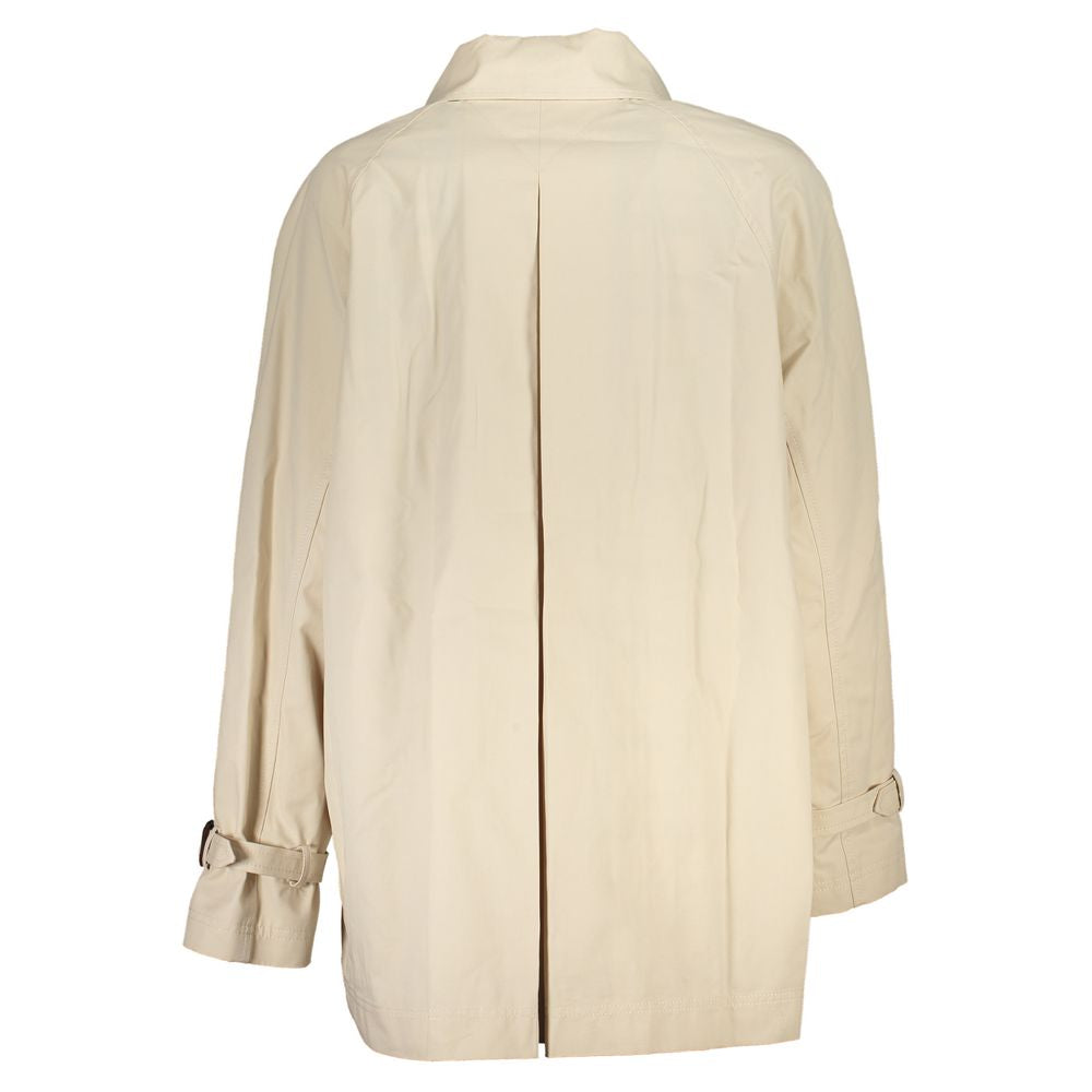 Tommy Hilfiger Beige Cotton Jackets &amp; Coat