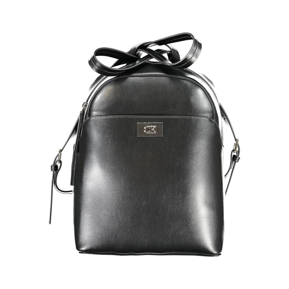 Calvin Klein Black Polyester Backpack