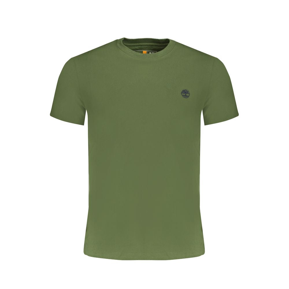 Timberland Green Cotton Men T-Shirt