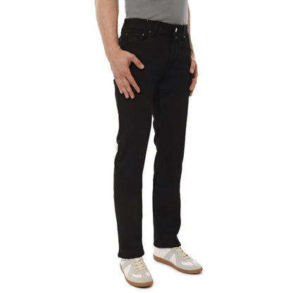 Jacob Cohen Black Cotton Jeans &amp; Pant