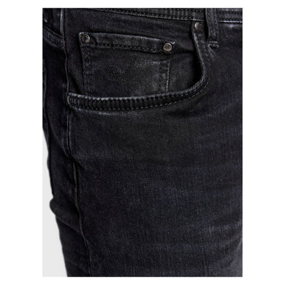 Jacob Cohen Black Cotton Jeans &amp; Pant