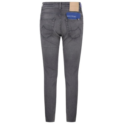 Jacob Cohen Gray Cotton Jeans &amp; Pant