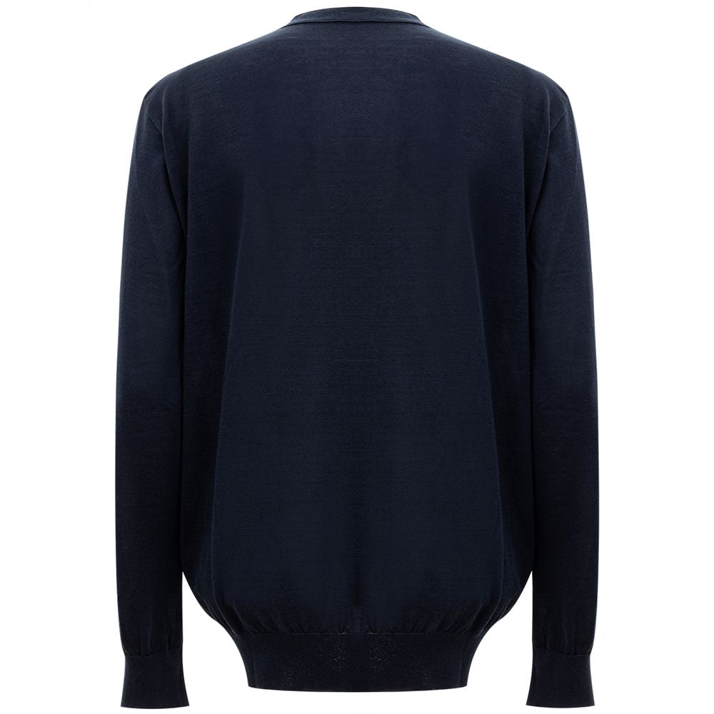 Paul &amp; Shark Blue Cotton Cardigan