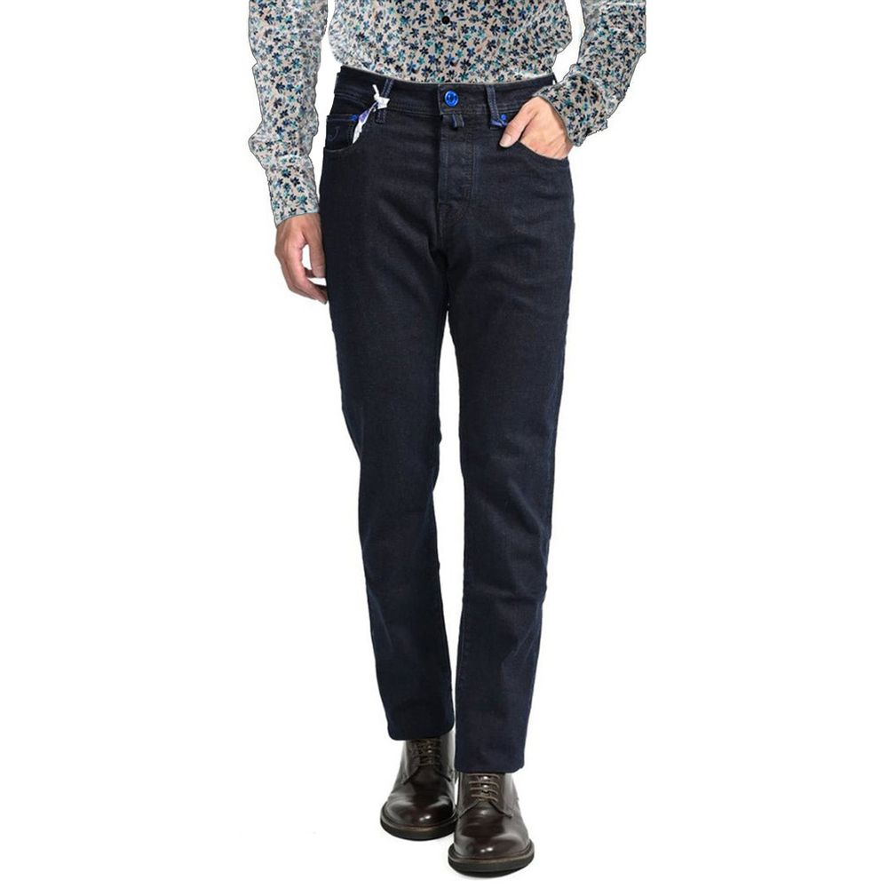 Jacob Cohen Blue Cotton Jeans &amp; Pant