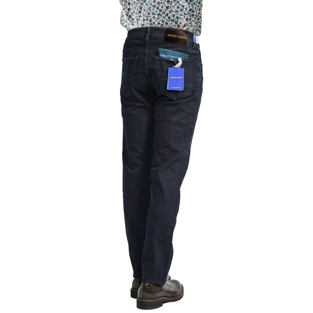 Jacob Cohen Blue Cotton Jeans &amp; Pant