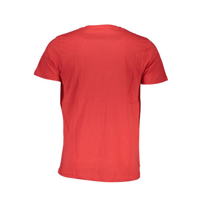 Scuola Nautica Red Cotton T-Shirt