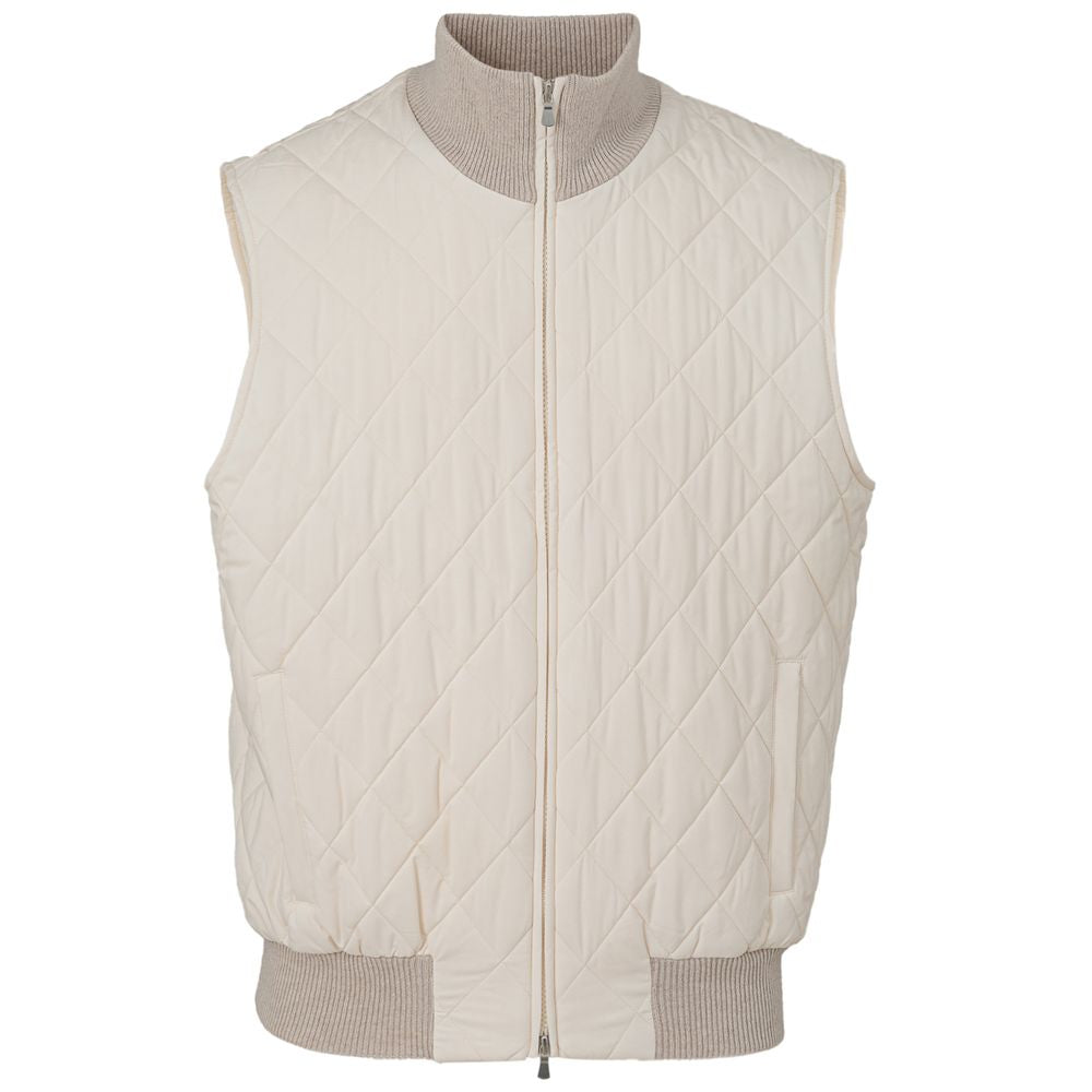 Gran Sasso White Wool Jacket