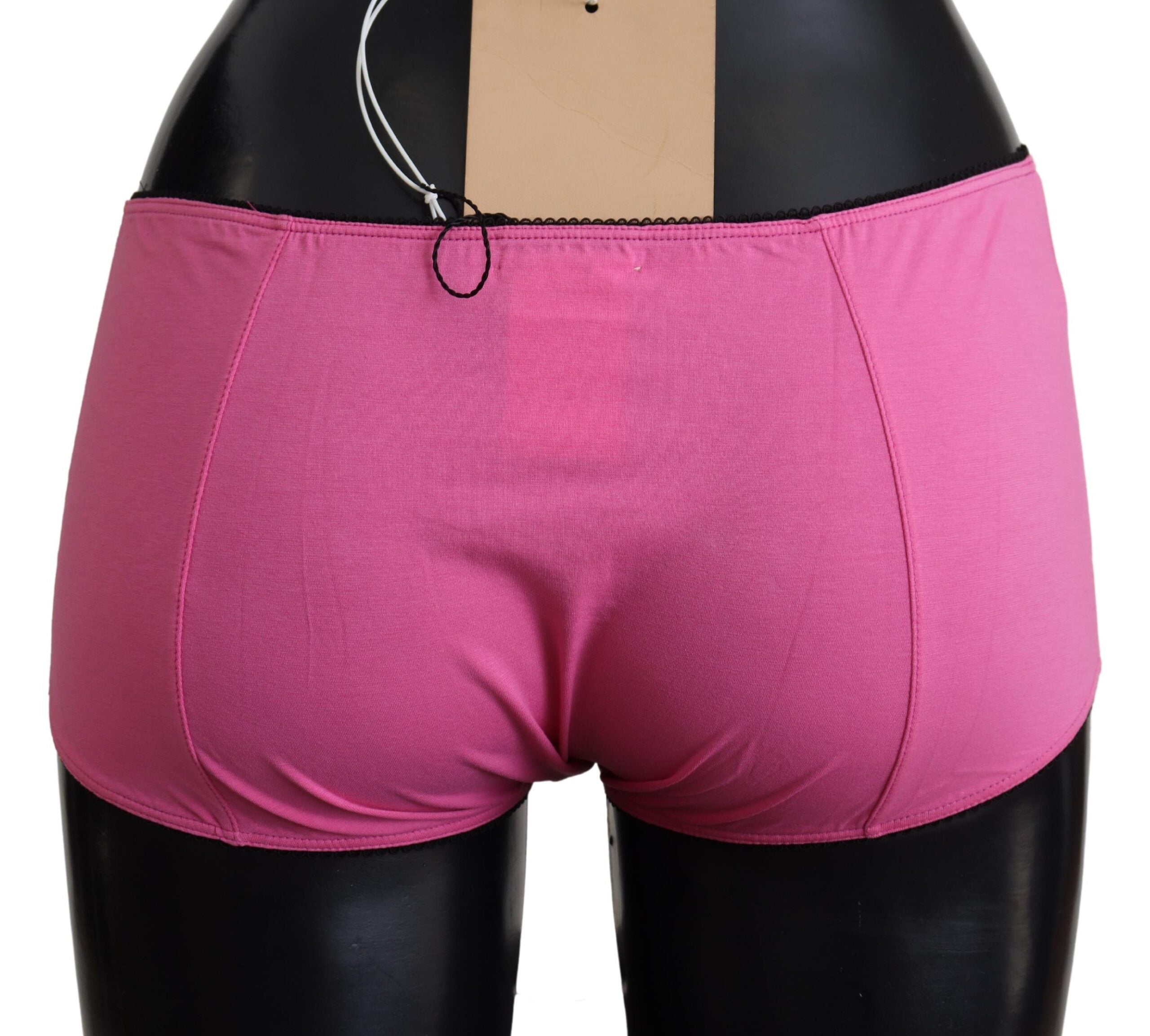 John Galliano Pink Cotton Briefs Women&