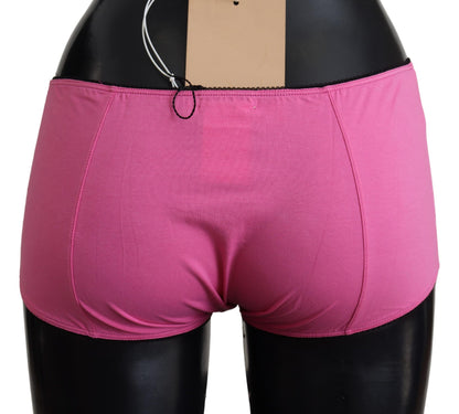 John Galliano Pink Cotton Briefs Women&