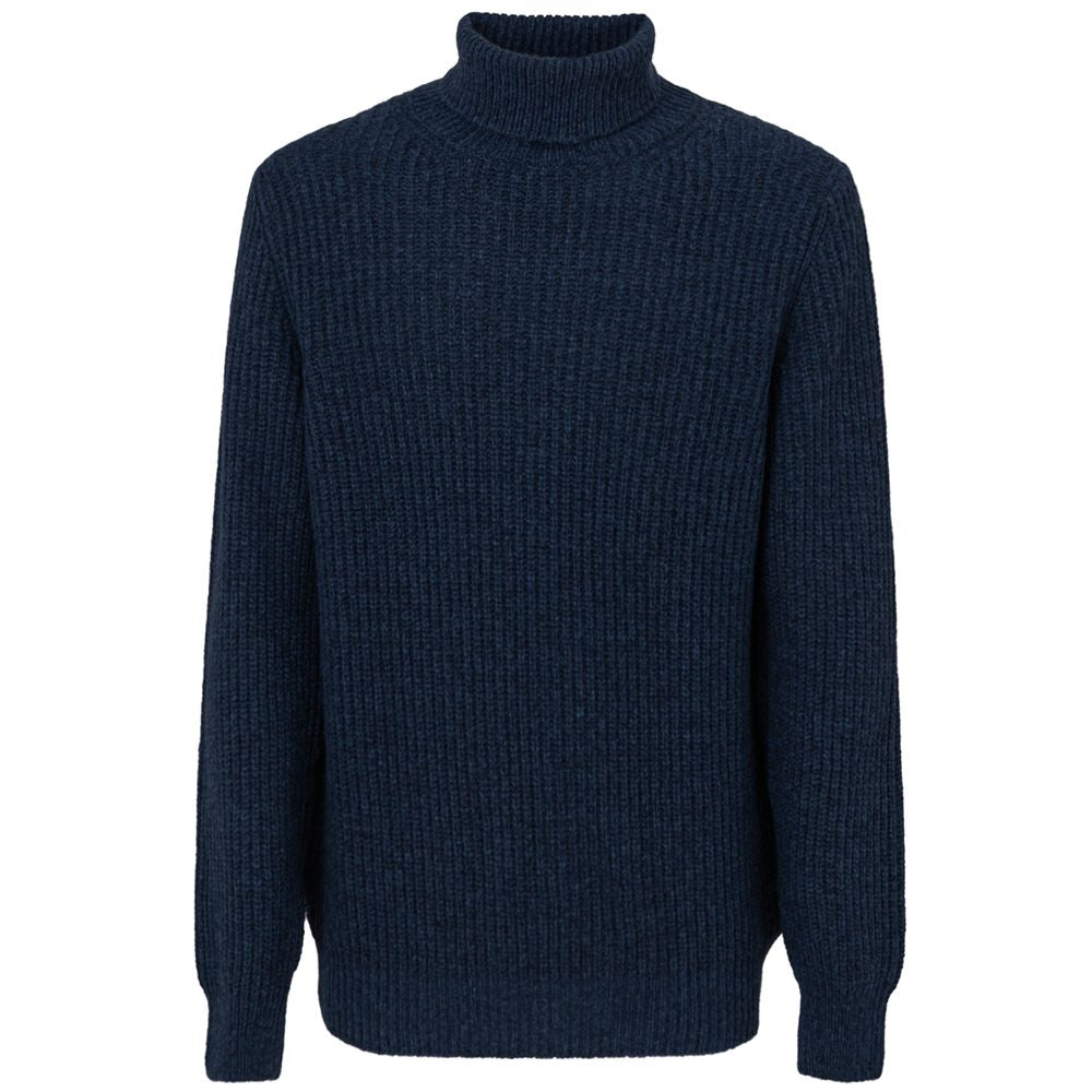 Gran Sasso Blue Wool Sweater