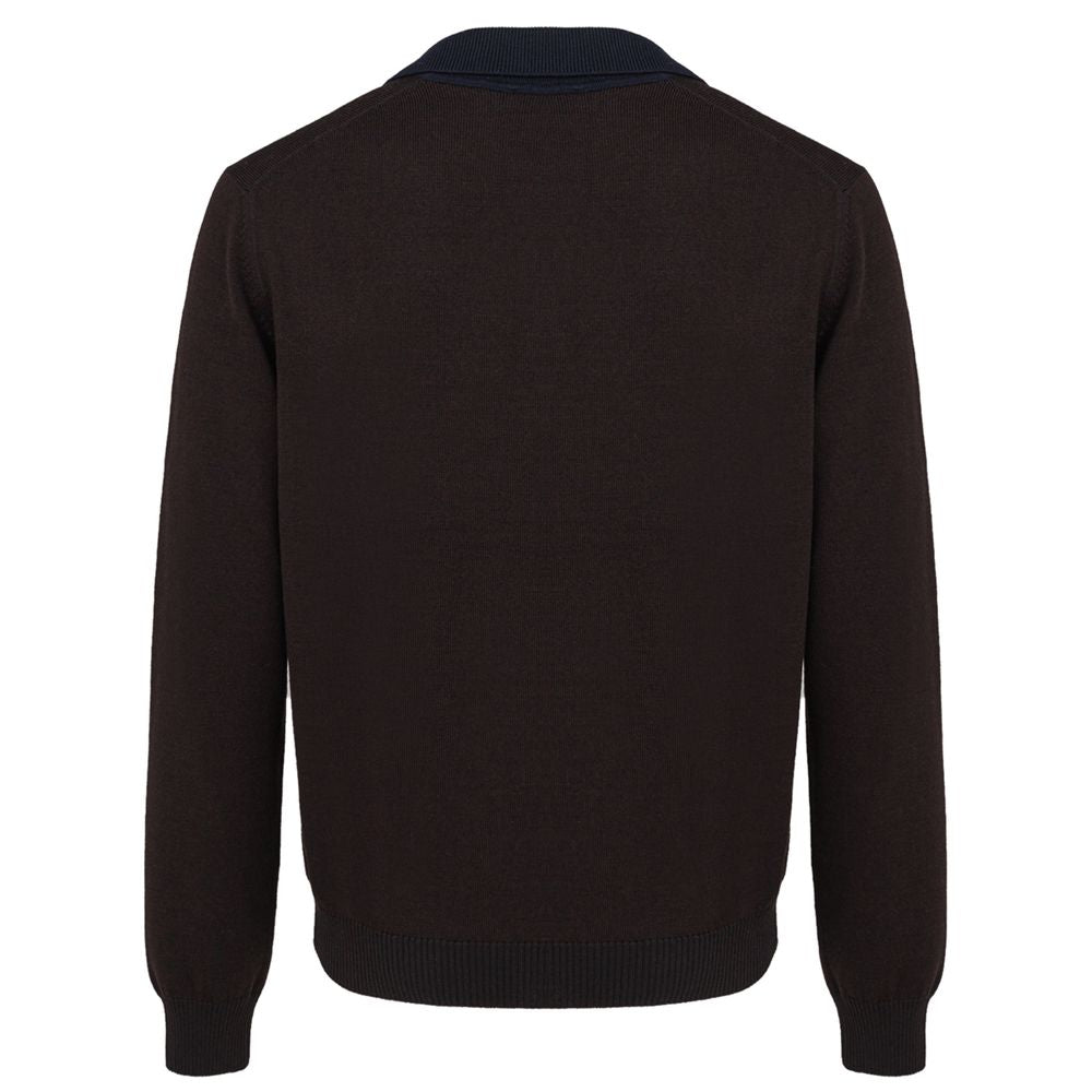 Gran Sasso Brown Wool Sweater