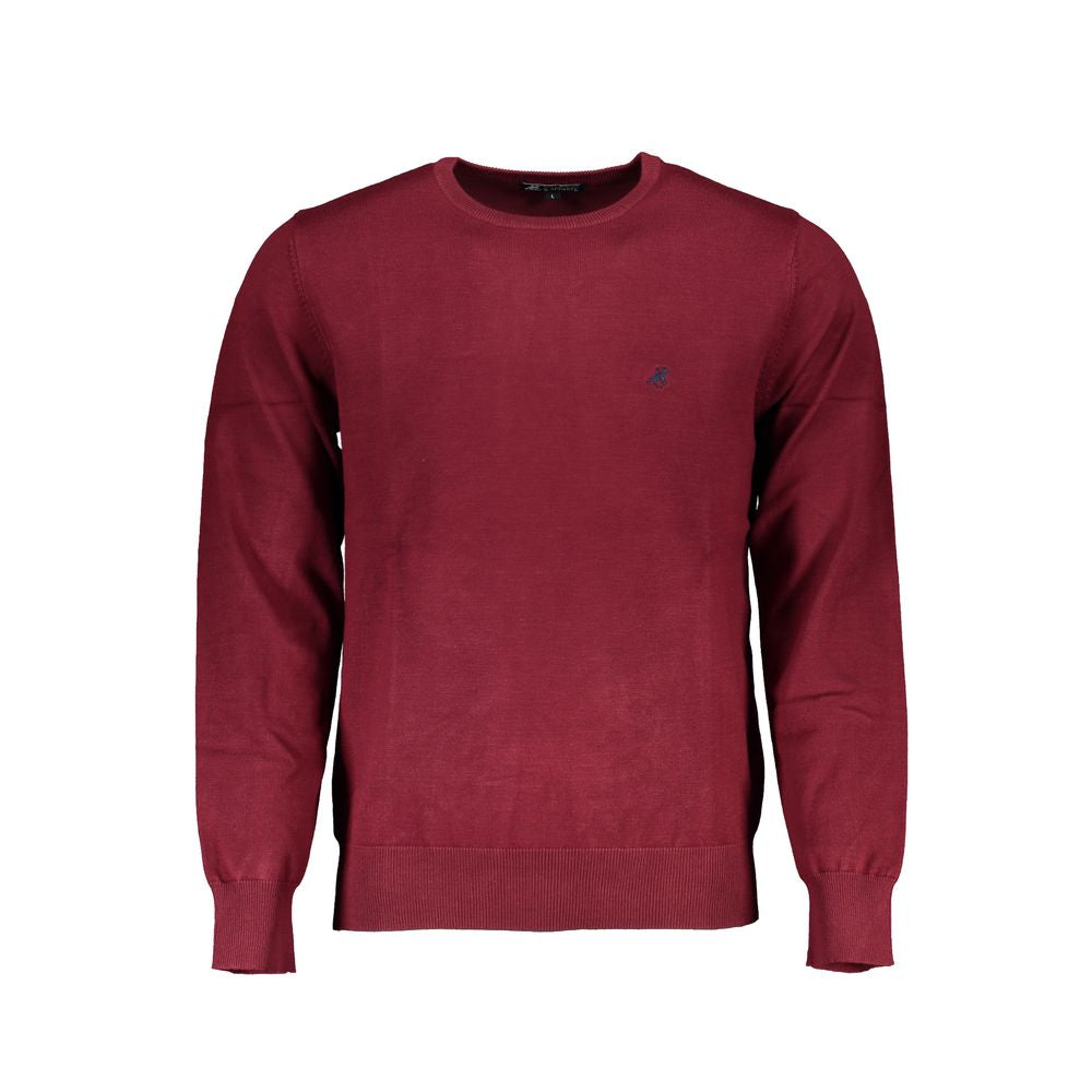 U.S. Grand Polo Red Nylon Sweater