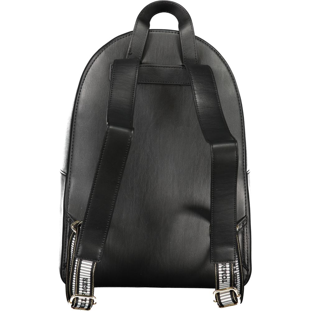 Tommy Hilfiger Black Polyethylene Backpack