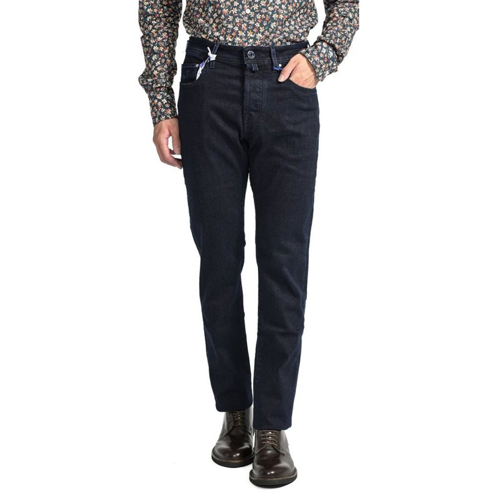 Jacob Cohen Blue Cotton Jeans &amp; Pant