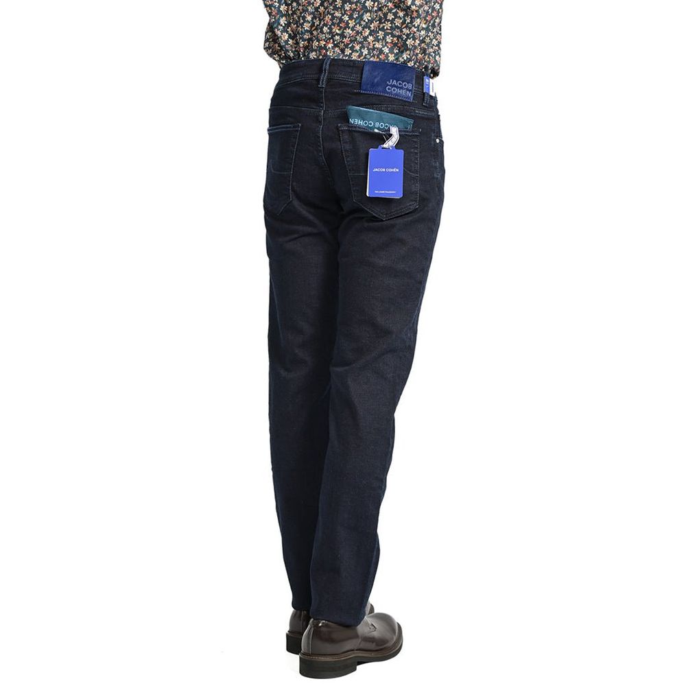 Jacob Cohen Blue Cotton Jeans &amp; Pant