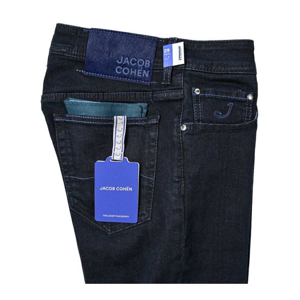 Jacob Cohen Blue Cotton Jeans &amp; Pant