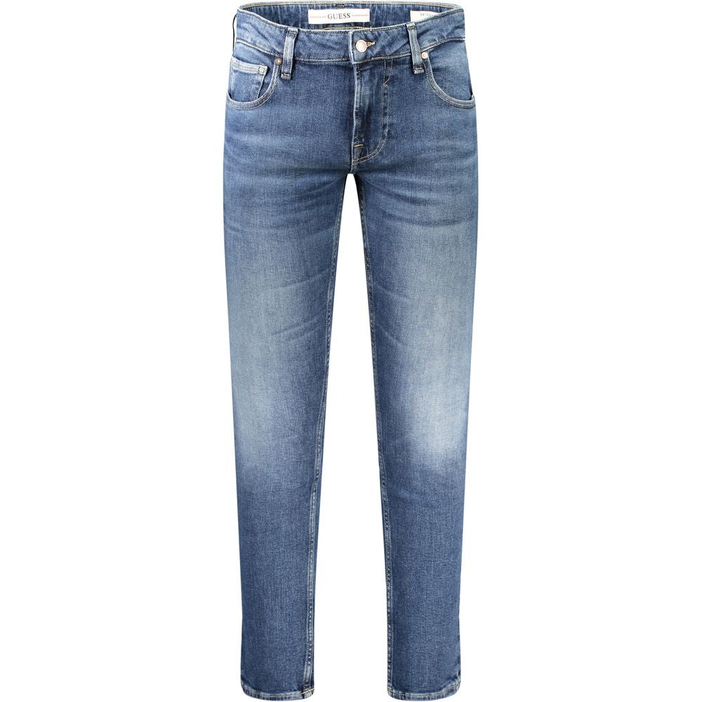 Guess Jeans Blue Cotton Jeans &amp; Pant