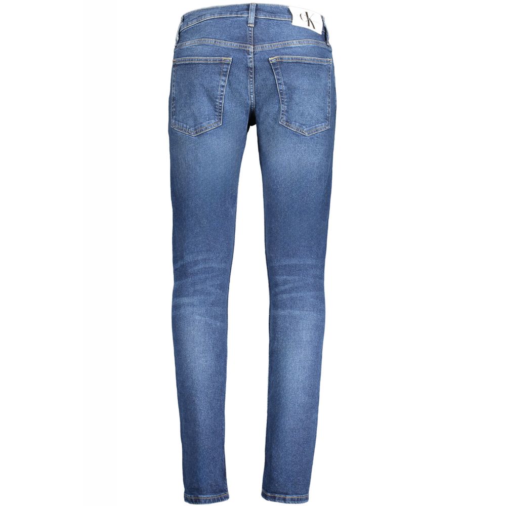 Calvin Klein Blue Cotton Jeans &amp; Pant