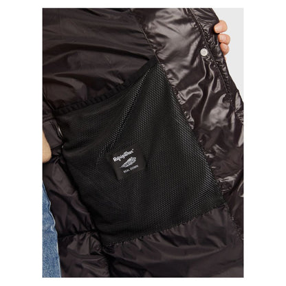 Refrigiwear Black Nylon Jackets &amp; Coat