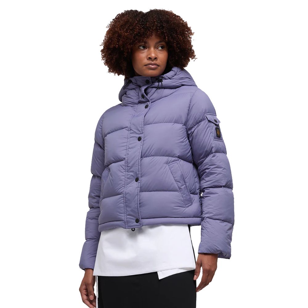 Refrigiwear Purple Polyester Jackets &amp; Coat