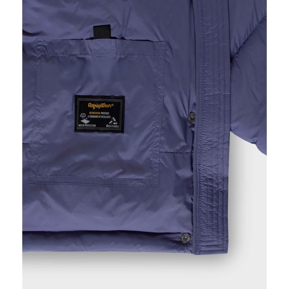 Refrigiwear Purple Polyester Jackets &amp; Coat