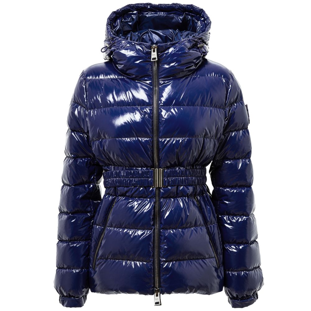 Herno Blue Polyamide Jackets &amp; Coat