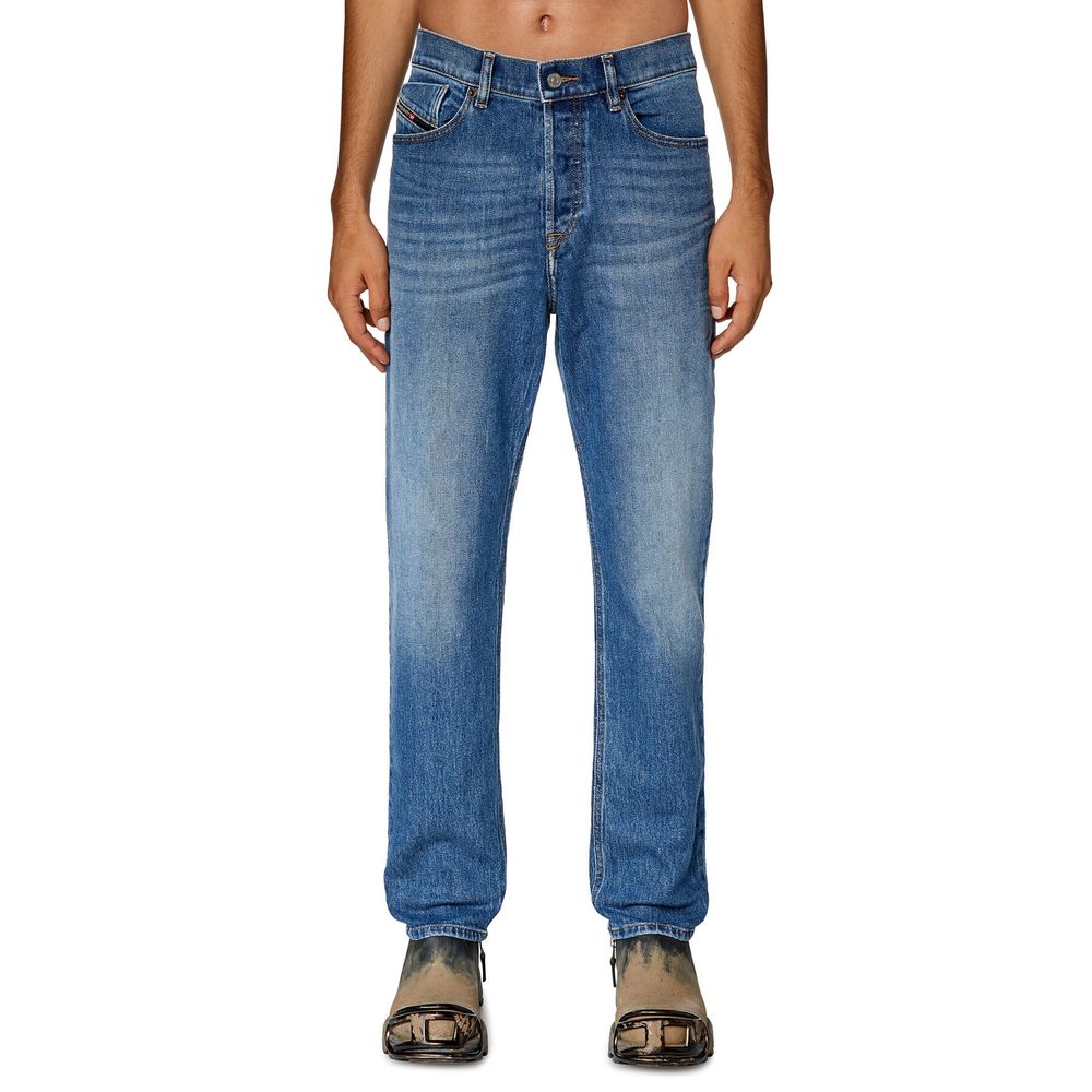 Diesel Blue Cotton Jeans &amp; Pant